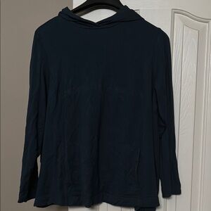 Dark Green Hooded Top